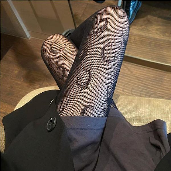 Kvinders Blonde Silkestrømper Strømpebukser Tynde Personlige Alsidige Sokker Style 04