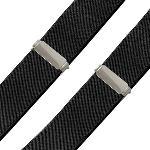 3,5 cm brede herreselvspændere med knapper, robuste, store og lange, justerbare og elastiske