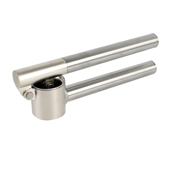 Garlic Press Stainless Steel Garlic Crusher/Ginger Crusher with Removable Basket,Easy to Clean,15.6x3cm