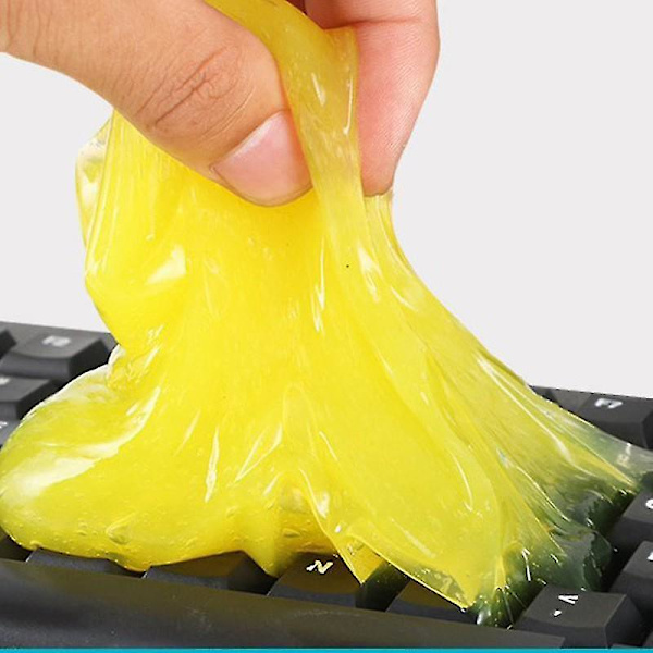 Multifunktionell mjuk bil klibbig ren gel rengöring tangentbord klibbig rengöringslim