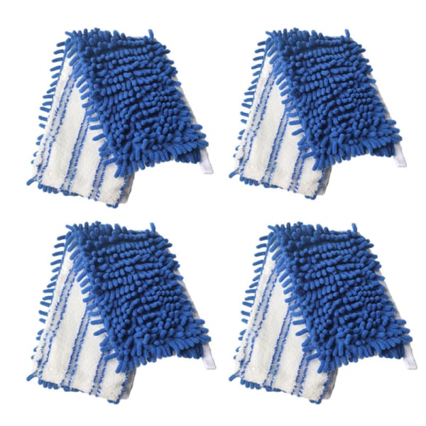 Egnet til O-cedar oezeda flad moppeklud mikrofiber moppehoved tilbehør moppeudskiftningsklud 4 stk.