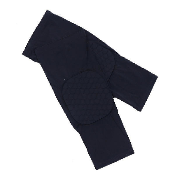 Kort bikakeskydd mot kollision Sport Knäskydd Skyddande Ärm Guard Gear Support Andningsbart Knäskydd XS