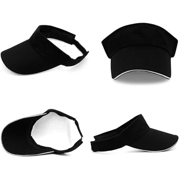 Visor Cap Anti UV Kvinde Visor Cap Mænd Sol Visirer Anti-Sol Strand Visir, Hvid