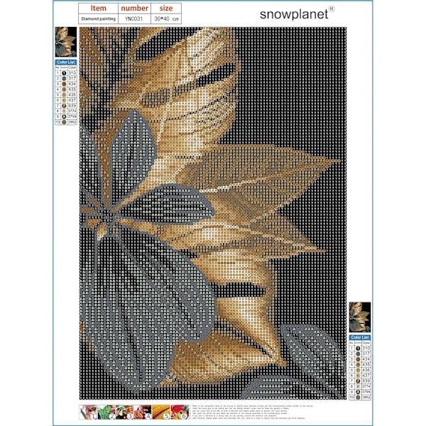 Diamantmålningssats, diamantkonstsats för vuxna, full diamant 5d diamantpricksats för vuxna vägghemdekoration ädelstenskonst 11,8 x 15,7 tum