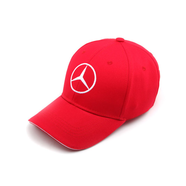 Benz original baseballkeps, unisex, röd