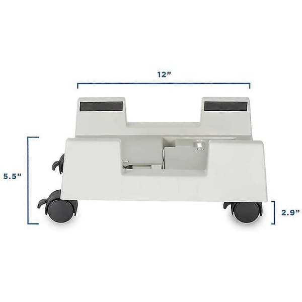 CPU Stand Mobil Desktop Tower Computer Gulvstand Rullende Hjul Justerbar Bredde Universal PC Computer Holder
