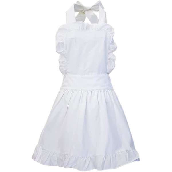 Muodi Vintage Esiliina Ruffle Retro Esiliina Keittiö Ruokailu Ihana Esiliina Naisille