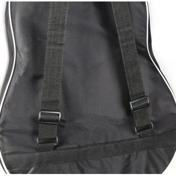 Tjock bomullsgitarrväska Dubbel axel Oxford tyg Ryggsäck för Ballad gitarr Instrumentväska 110cm längd