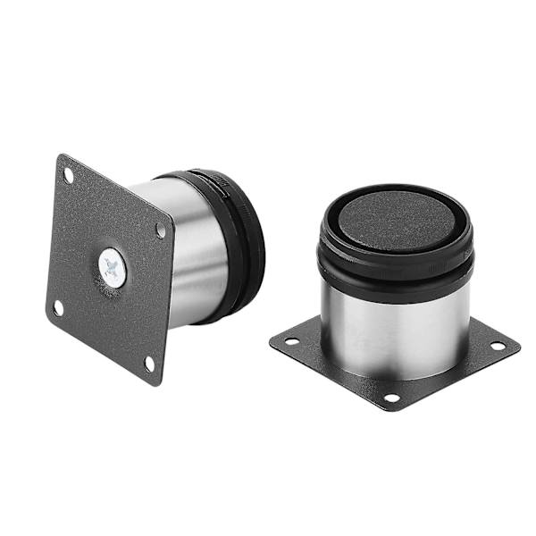 4 kpl Huonekalukaapin Metallijalat Säädettävät Ruostumattomasta Teräksestä Keittiön Jalat 50x150mm