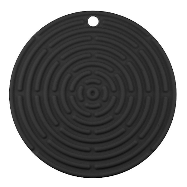 Silikon Cool Tool, Ytskydd, Grytunderlägg, Burköppnare, 17,8 cm, svart