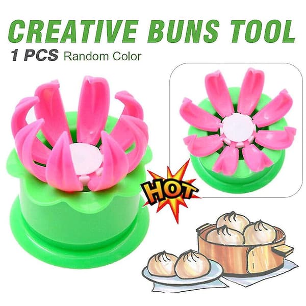 1 stk. Dampet bolle og dumpling maker form dampet fyldt bolle maker form