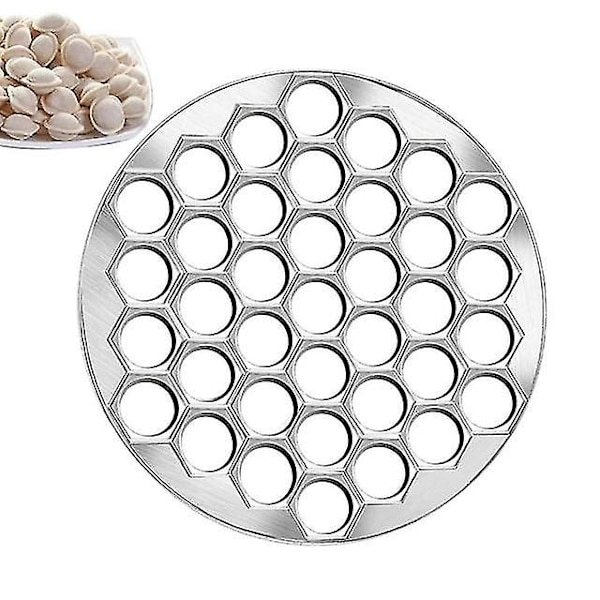 Metallform för dumplings, 37 hål, för pasta, ryska ravioli, för modellering av stora dumplings