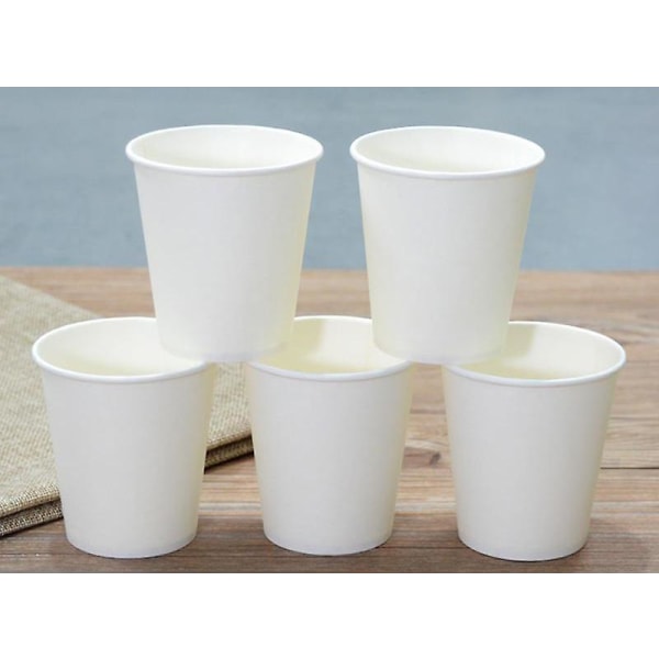 Pappersmuggar, 50-pack 7 Oz Pappersmuggar, Papperskaffemuggar 7 Oz, Varmkopp Papperskaffemuggar Pappersmuggar 7 Oz Vatten Pappersmuggar Papperskaffemuggar 7 Oz Kaffe