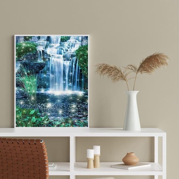 5D DIY full diamond painting landskapsmålning korsstygnskit