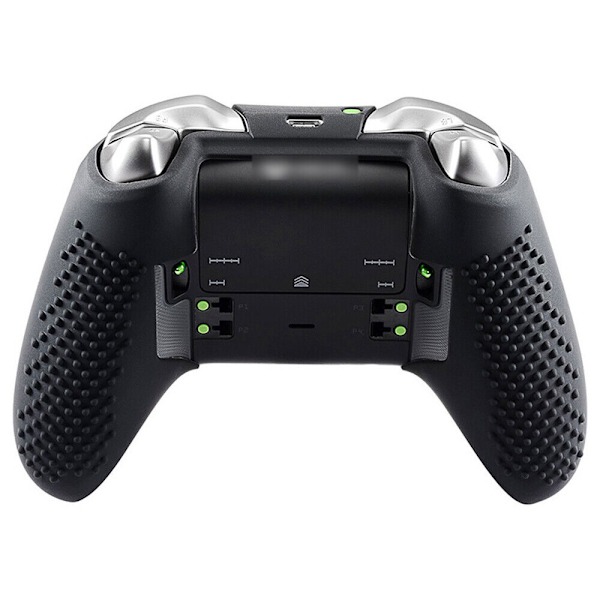 Xbox One Elite Controller Silikon Case Skin Grip Gel Gummi Beskyttende Case, Sort
