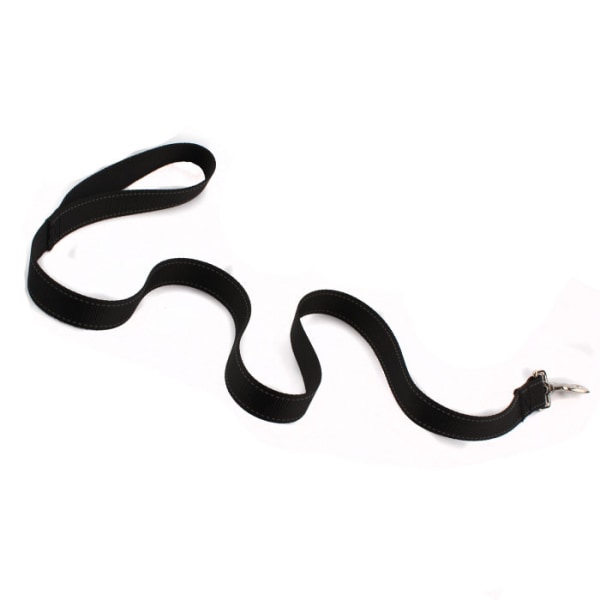 Hundkoppel med vadderat handtag 120CM svart 1 stycke, vadderat koppel