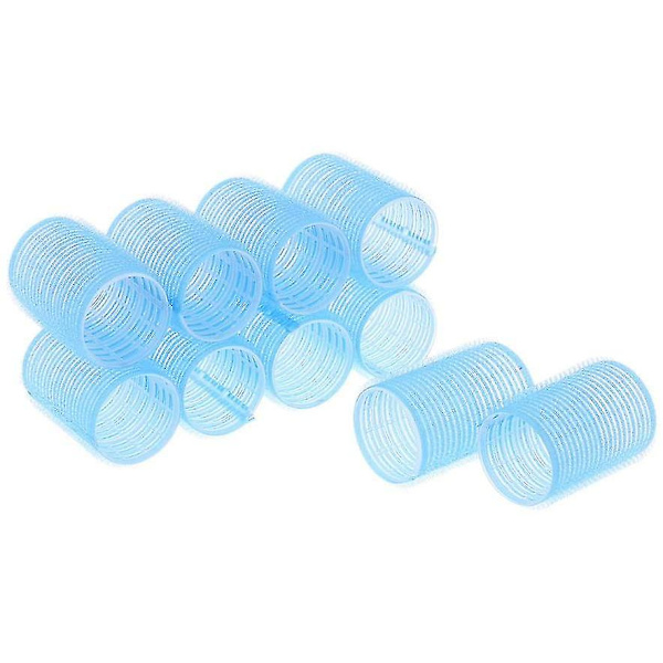 10 st hårrullar (4,0 cm, slumpmässig färg)