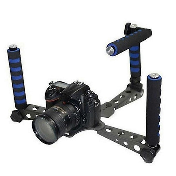 DSLR Filmskapande System Vikbar Axelmontering Stabilisering Stabilisator för // DSLR-kameror