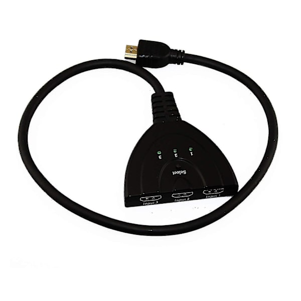 3-porters HDMI-splitterkabel 1080p Multi Switch Switcher Splitter Selector Hub Box