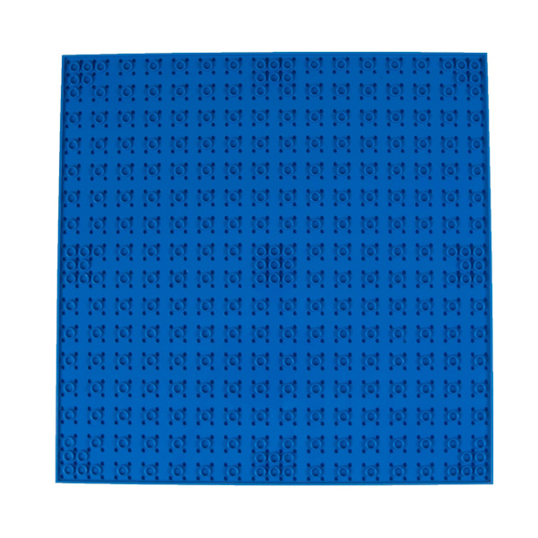 5 kpl Classic Baseplates 10&quot; X 10&quot; Pinottava tiilipohjalevy Yhteensopiva kaikkien suurimpien merkkien Baseplate Blue