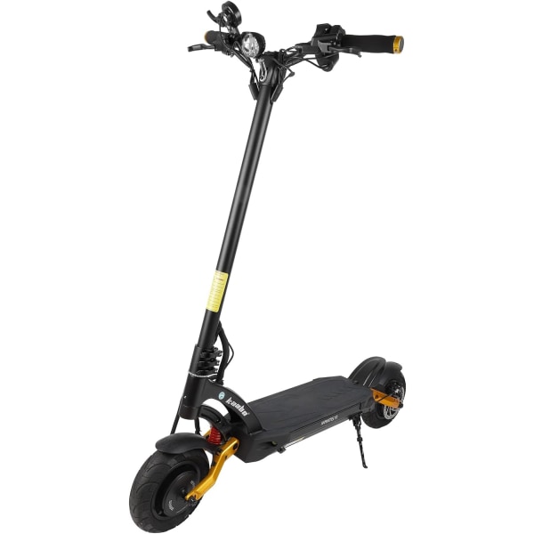Svart monteringsfäste för Kaabo Mantis 10 elektrisk scooter hopfällbar basfäste stabilisering tillbehör reservdelar eftermontering