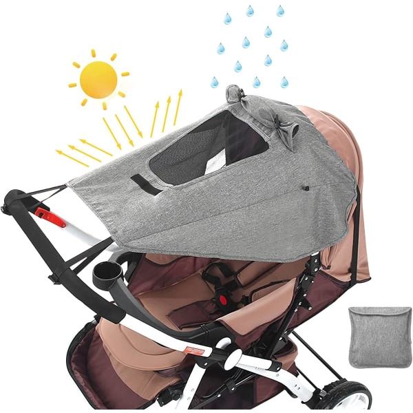 Solbeskyttelse for barnevogn, Solbeskyttelse for barnevogn, UV 50