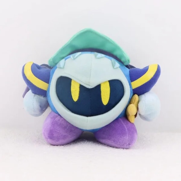 20cm Meta Knight Plyschleksak Äventyrsserie All-Star Plyschdocka Kawaii Meta Knight Plyschleksak Mjukt Spel Leksak Söt Julgåva Leksak