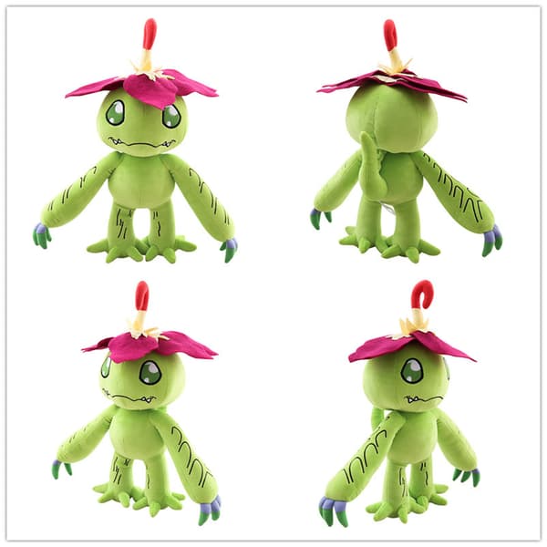 1Digimon Adventure Digimon Agumon Dirumon Plys Legetøj Balmon