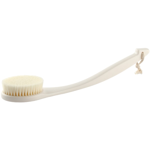 White-Back Brush Massage Brush Bath Brushes Shower Brush Body Brush with Long Handle for Exfoliating Massage Improve Blood Circulation (Blue)