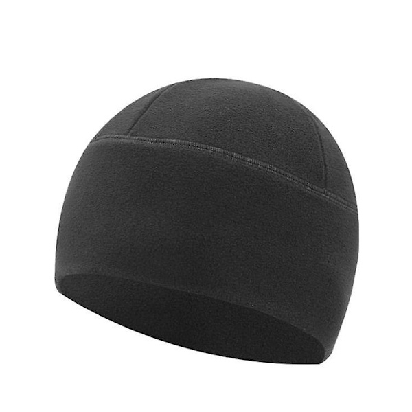 Outdoor Polar Fleece Kallt Varm Bergsklättring Skidmössa Ridning Fleece Mössa Dark Gray
