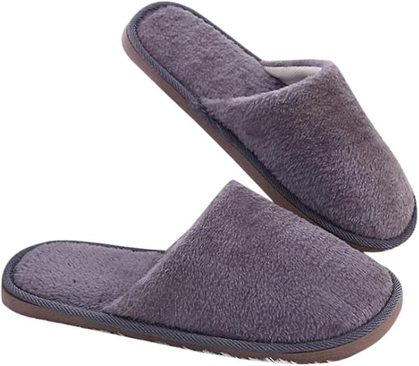Sfit Bomullstofflor Mjuka Tofflor grey 42 43