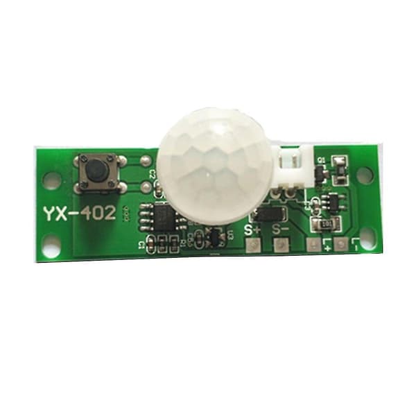3,7V Infrarød Solcellelampe Panel Kredsløbskort Solcellelampe Kort Kontrol Sensor Natlys Controller Modul