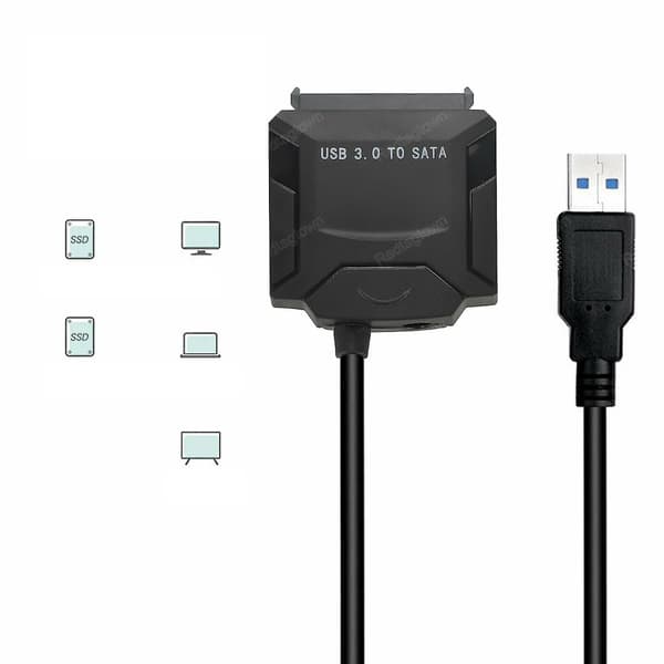 USB 3.0 till SATA-adapterkabel