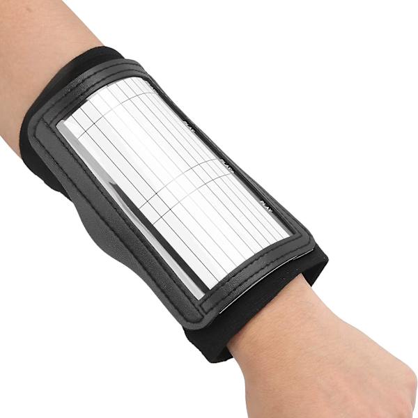 Sports Playbook handledsskydd handledsblad Coach fotbollskort hållare handledsskydd anteckningsblock för olika sporter Blue