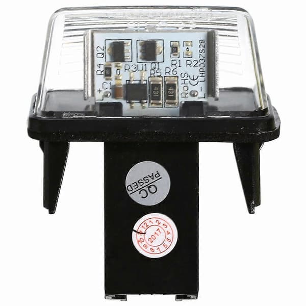 12V 6500K 18LED Nummerpladelys Klar Hvid Lampe Nummerpladelys til 206/307/ til C3/C4/C5