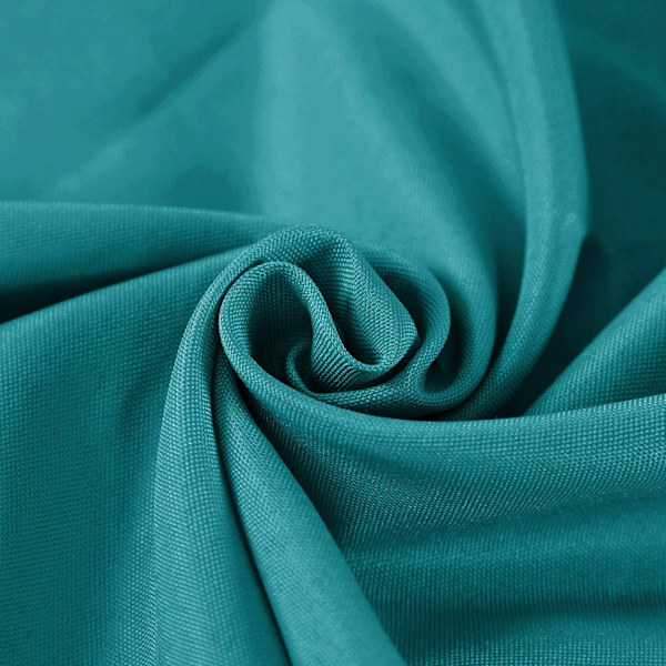 Stofservietter 15,7*15,7 tommer Vaskbare Polyester Servietter Bløde Bordservietter til Bryllup Fest Middagsbanket Teal, 12 stk.