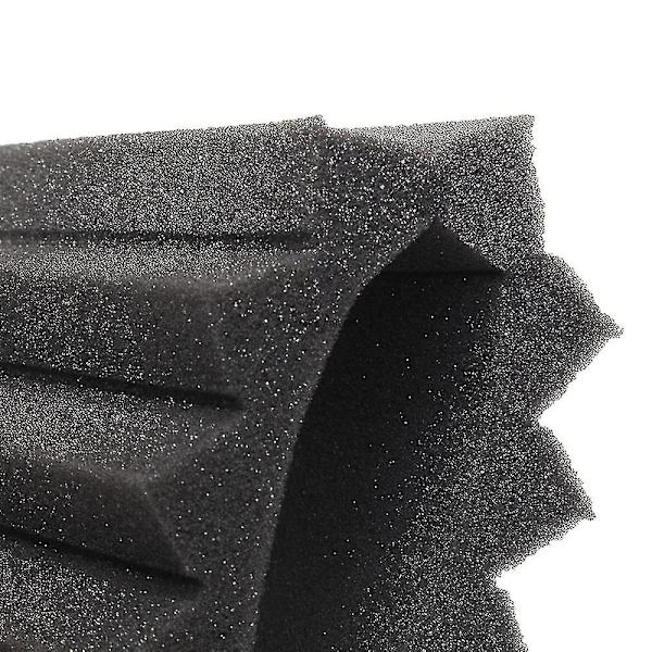 12 stk. 300x300x25mm akustiske skumplader til lydisolering til Ktv-bar, lydtæt studie, kiler, lydisolerede vægpaneler blue