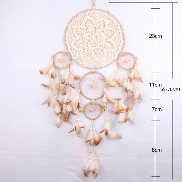 Unelma-amuletit batiikki-unelma-amuletit 23 cm 4 pientä