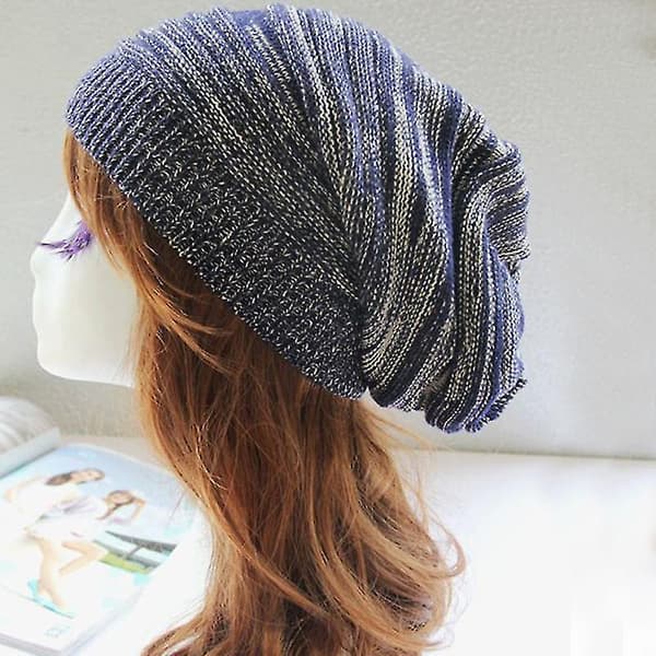 Unisex Ull Vinter Baggy Oversized Slouch Beanie Hatter Caps