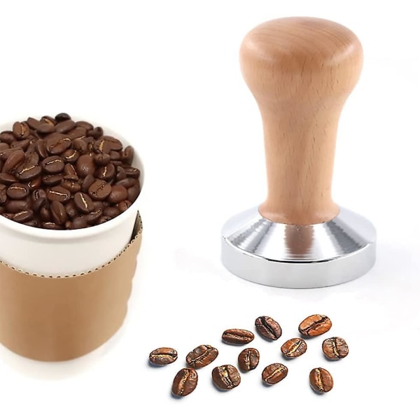 Kaffe slipmaskin galvanisering 58 gänga botten pressning pulver hammare Bokhandtag Italiensk kaffemaskin pulver hammare