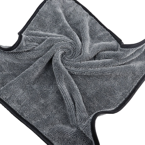 Gulvklut mikrofiber bilvask håndkle ikke lett å felle lo tykk vannabsorberende rengjøringshåndkle 5 stykker