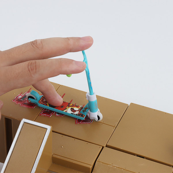 20 stk. fingerløpehjul i legering med mini løpehjulverktøy og fingerbrett tilbehør skateboard fingerleketøy for småbarn tilfeldig farge