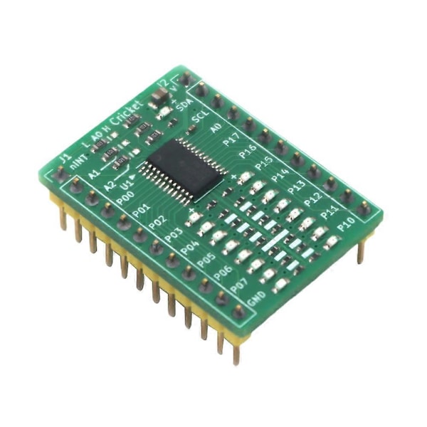 TCA9555 Expansionsmodul IIC/I2C GPIO Expansionskort Modul 16 Digitala Ingångar & Utgångar