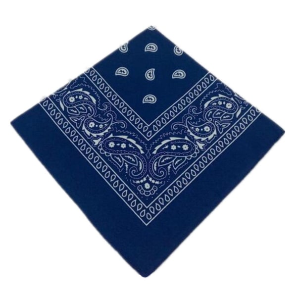 Unisex Firkantede Paisley Bandanas Hip Hop Fashion Stof Ride Maske Pandebånd Til Kvinder Piger Sport Hårbånd Tørklæder