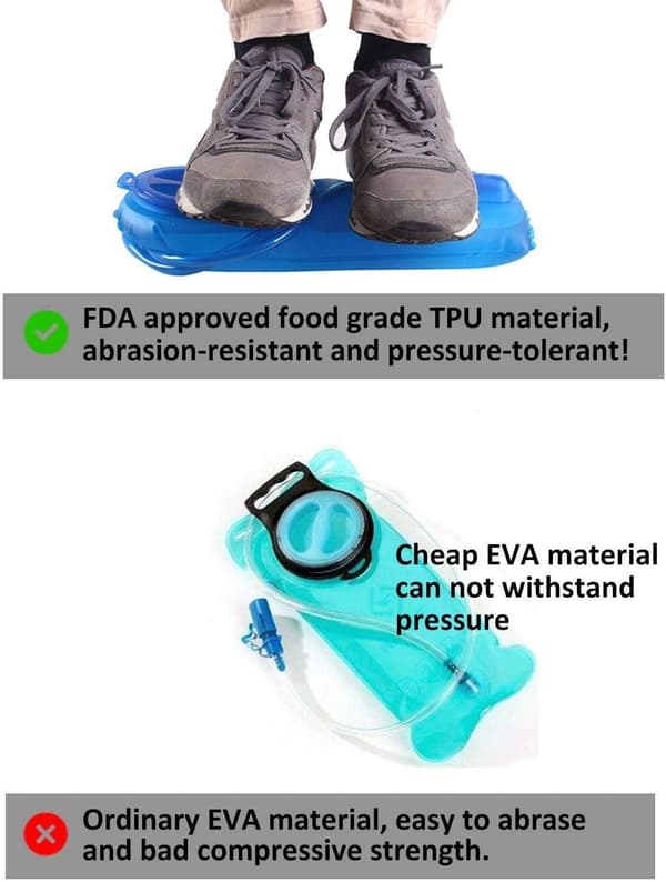 Hydratation Pack, BPA-vapaa, Hydratation Pack vaellukseen, pyöräilyyn, risteilyyn ja leirintäaltaisiin