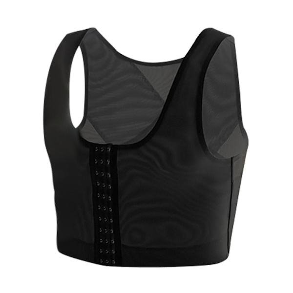 Herre Plastik Bryst Vest Korset Bryst Flad Bryst Bandage Stram Body Shaper Underbukser