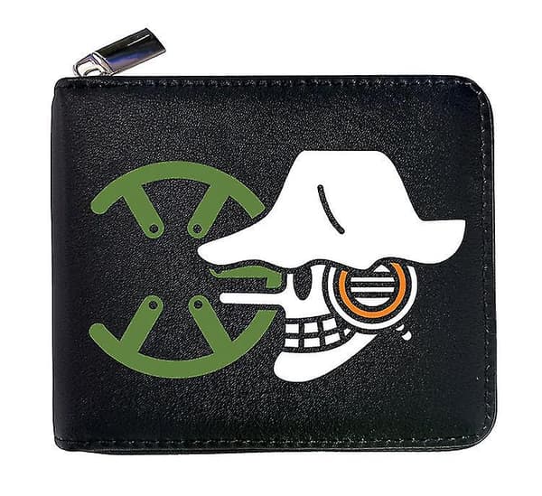 One Piece Animation Peripheral Zipper Pu Plånbok #8 Style 9