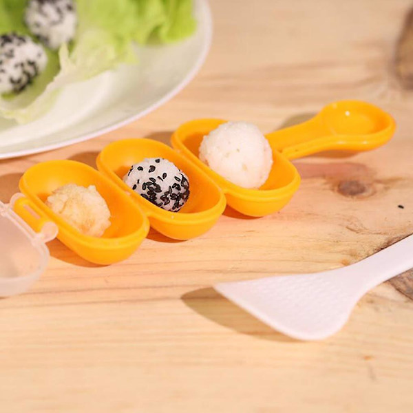 Rullemåtte til risbolde i plast, non-stick risrulleshaker, rullemåtte til risbolde, ris 3-gitter DIY rullemaskine, køkkenredskab til madlavning