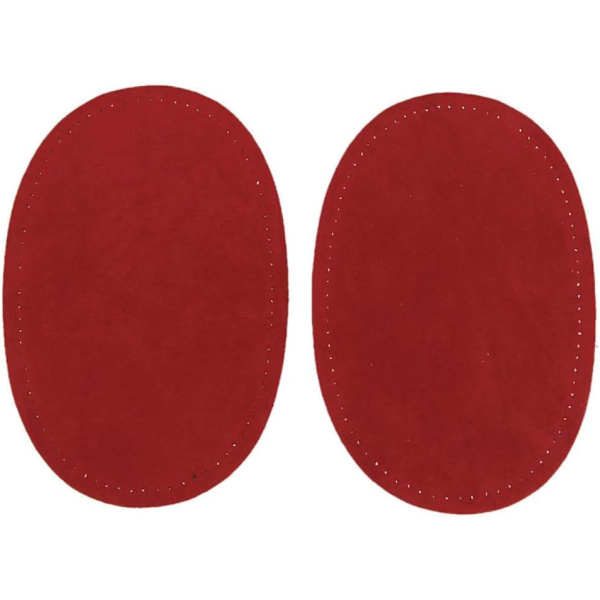 Par syapplikationer Couture DIY kläder, röd