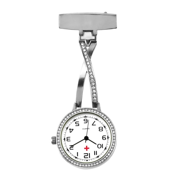 Cross Diamond Sjuksköterska Watch Mode Watch Elektronisk Väggklocka Dam Hospital Watch